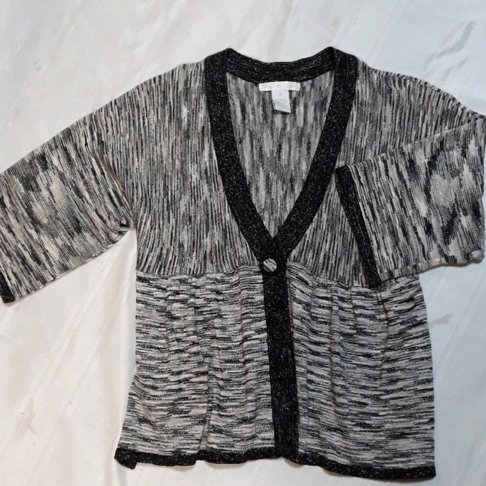 Sweater cardigan DESIGN HISTORY GREY SILVER